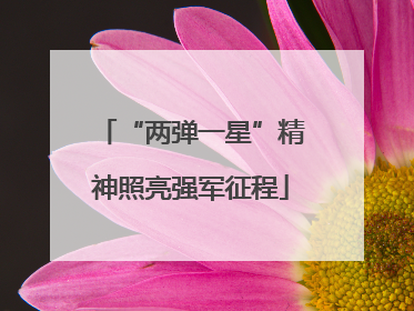 “两弹一星”精神照亮强军征程