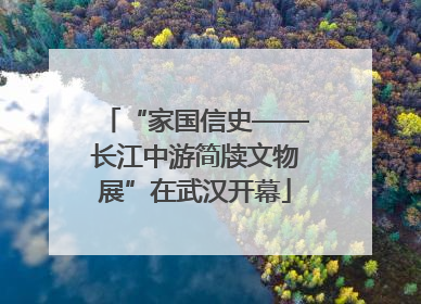 “家国信史——长江中游简牍文物展”在武汉开幕