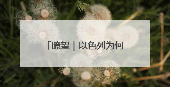 瞭望｜以色列为何能在中东“博大”