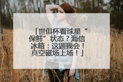 世俱杯看球星“保鲜”状态？海信冰箱：这题我会！真空磁场上场！