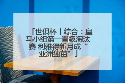 世俱杯丨综合：皇马小组第一晋级淘汰赛 利雅得新月成“亚洲独苗”