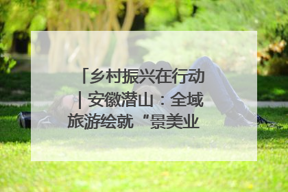 乡村振兴在行动｜安徽潜山：全域旅游绘就“景美业兴民富”新画卷