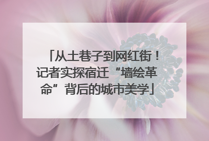 从土巷子到网红街！记者实探宿迁“墙绘革命”背后的城市美学
