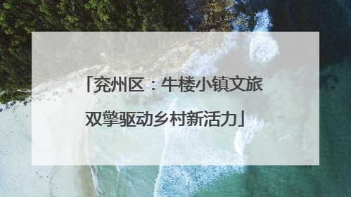 兖州区：牛楼小镇文旅双擎驱动乡村新活力