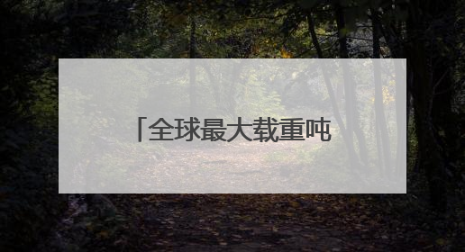 全球最大载重吨位！在大连命名