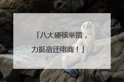 八大硬核举措，力挺宿迁电商！