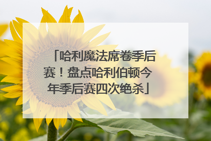 哈利魔法席卷季后赛！盘点哈利伯顿今年季后赛四次绝杀