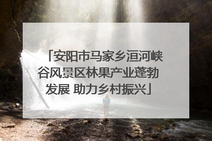 安阳市马家乡洹河峡谷风景区林果产业蓬勃发展 助力乡村振兴