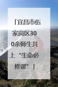 宜昌市伍家岗区300余师生共上“生命必修课”