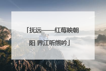 抚远——红莓映朝阳 界江听熊吟