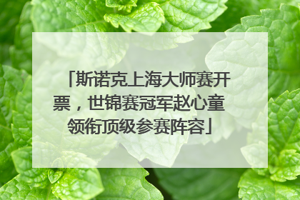 斯诺克上海大师赛开票，世锦赛冠军赵心童领衔顶级参赛阵容