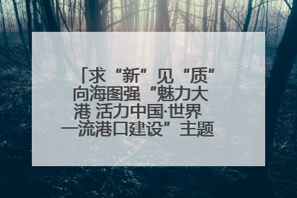 求“新”见“质” 向海图强“魅力大港 活力中国·世界一流港口建设”主题宣传活动走进山东