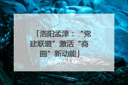 洛阳孟津：“党建联盟”激活“商圈”新动能