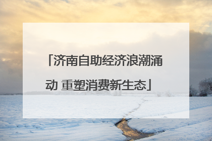 济南自助经济浪潮涌动 重塑消费新生态