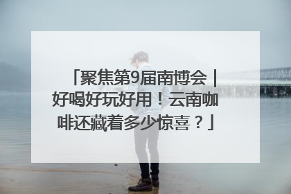聚焦第9届南博会｜好喝好玩好用！云南咖啡还藏着多少惊喜？