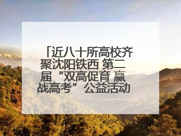 近八十所高校齐聚沈阳铁西 第二届“双高促育 赢战高考”公益活动即将启幕