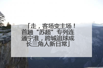 走，客场变主场！首趟“苏超”专列连通宁淮，跨城追球成长三角人新日常
