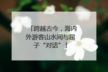 跨越古今，海内外游客山水间与屈子“对话”