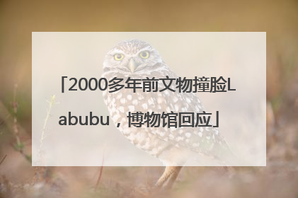 2000多年前文物撞脸Labubu，博物馆回应